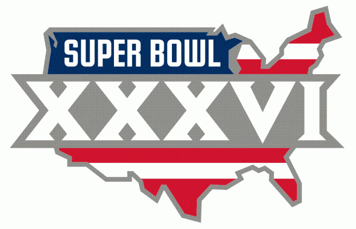 Super Bowl XXXVI Alternate Logo t shirt iron on transfers